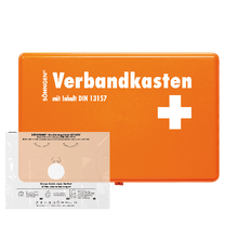 VBK KIEL KU-orange med standardfyldning i henhold til DIN 13157 og åndedrætsklud