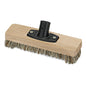 Nölle Profi Brush Power Stick Skrubber Union, 23 cm, med stive børster og træfod, passer til skafter 24-26 mm. Fremstillet af Nölle Profi Brush Børste- & Penselteknik e.K., afbildet på hvid baggrund.