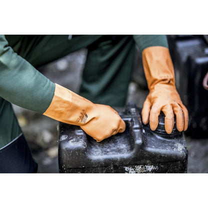 NITRAS CHEM PROTECT, kemikaliebeskyttelseshandsker, orange