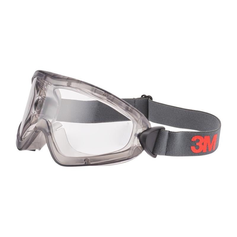 3M™ Full Vision sikkerhedsbriller serie 2890, indirekte ventilation, Scotchgard™ anti-dug/anti-ridsebelægning (K&N), klar linse, 2891-SGAF | Pakke (1 stk)