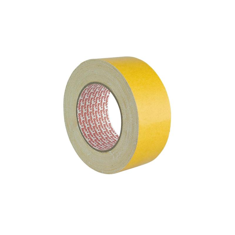 3M™ dobbeltsidet klæbende tape 9191, hvid, 50 mm x 25 m, 0,26 mm, Blister | Pakke (1 rulle)