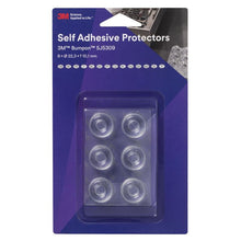 3M™ Bumpon™ SJ5309BL elastisk buffer minipakke, gennemsigtig, 6 stykker, 22,3 x 10,1 mm, klæbende akryl A-20 | Pakke (6 stk.)