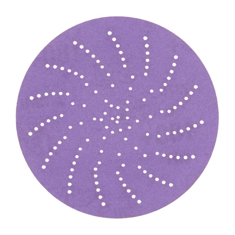 3M™ Cubitron™ II Hookit™ slibeskive 737U, 125 mm, multihul, 180+, 31369 | Pakke (50 stk.)