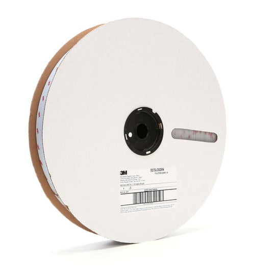 3M™ Hook Tape SJ3526N Sort - Aftagelige velcrolukninger