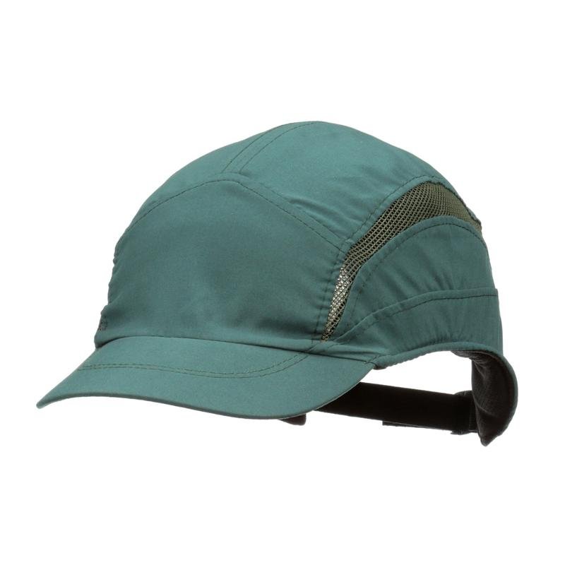 3M™ First Base™ 3 bump-hætte 2030596, klassisk, mørkegrøn, kort spids, 55 mm | Pakke (1 stk)