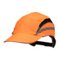 3M™ First Base™ 3 Bump Cap 2021875, Classic, Fluorescerende High Visibility, Orange, Standard Peak, 70 mm | Pakke (1 stk)