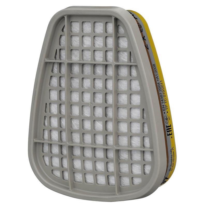 3M™ filter til gasser og dampe, ABE1 6057 | Pakke (2 stk.)