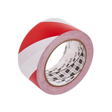 3M™ Hazard Warning Tape 767i, rød/hvid, 50 mm x 33 m | Pakke (1 rulle)