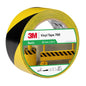 3M™ Hazard Marking Tape 766i, gul/sort, 50 mm x 33 m, individuelt pakket | Pakke (1 rulle)