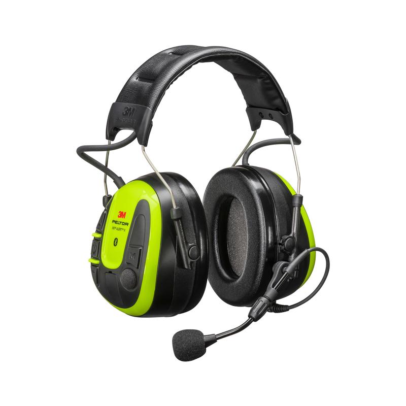 3M™ PELTOR™ WS™ ALERT™ X Headset, lysegule kopper, pandebånd, mobilappkompatibel, MRX21A4WS6 | Pakke (1 stk)