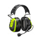 3M™ PELTOR™ WS™ ALERT™ X Headset, lysegule kopper, pandebånd, mobilappkompatibel, MRX21A4WS6 | Pakke (1 stk)