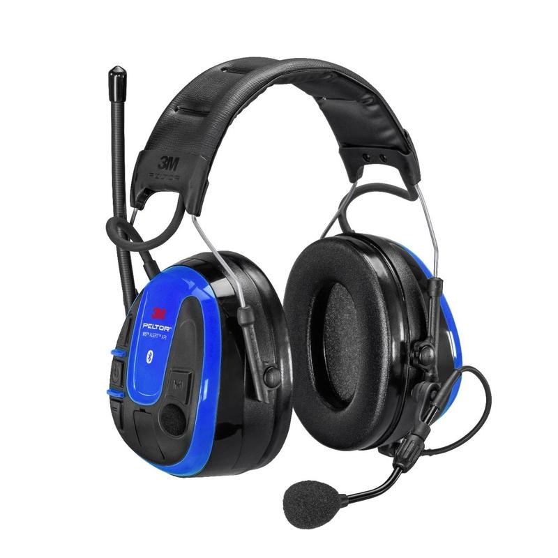 3M™ PELTOR™ WS™ ALERT™ XPI Headset, 30dB, Bluetooth, mobilapp, pandebånd, MRX21A3WS6 | Pakke (1 stk.)