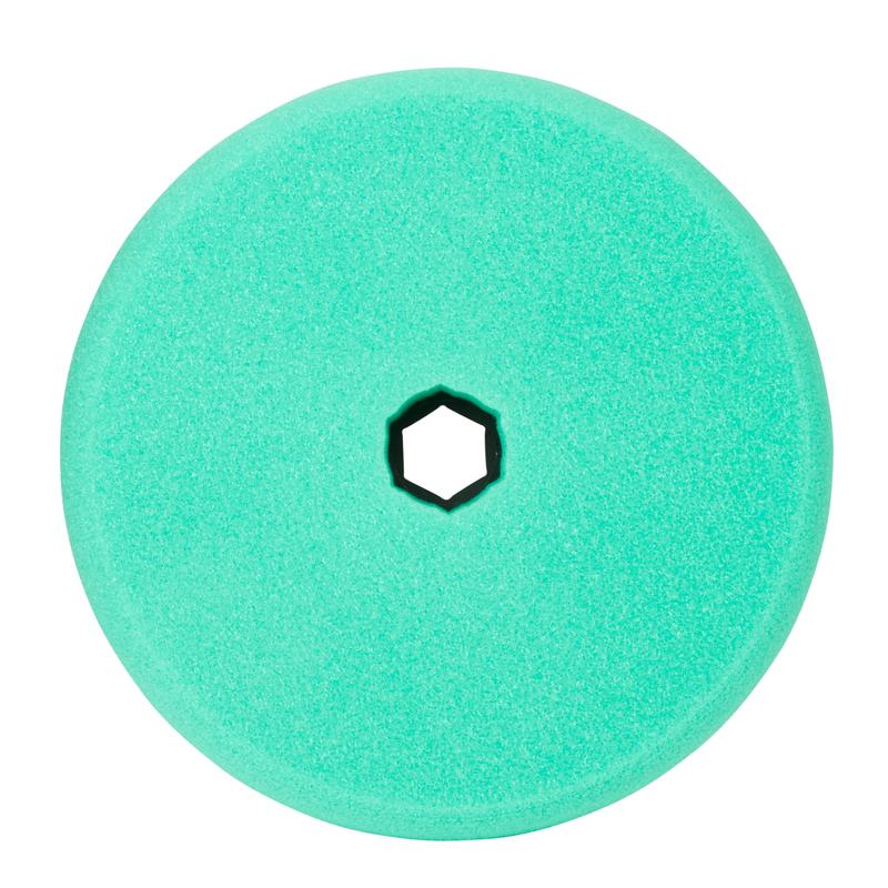 3M™ Perfect-It™ poleringsskumpude Grov, Quick Connect System, Grøn, Flad, 150 mm, 50878 | Pakke (1 stk)
