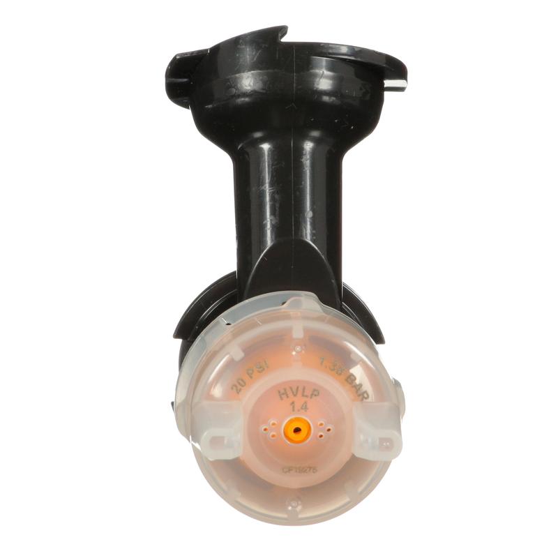 3M™ HVLP Heavy Duty Gravity Cup dysehoved, orange, 1,4 mm, 26714 | Pakke (1 stk)