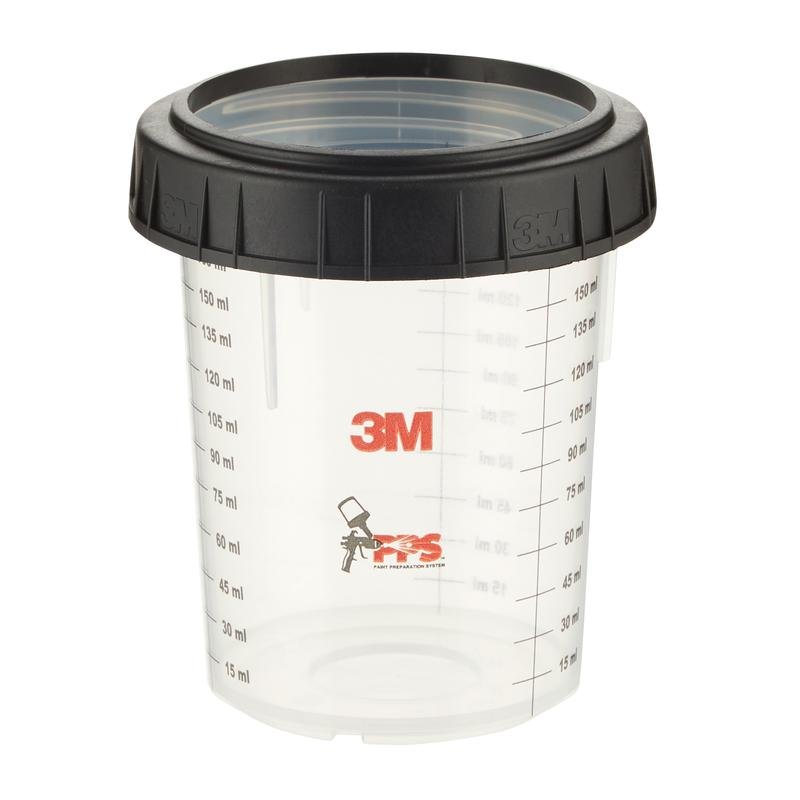 3M™ PPS™ ekstern kop med skruering, lille, 170 ml, 16115 | Pakke (170 ml)