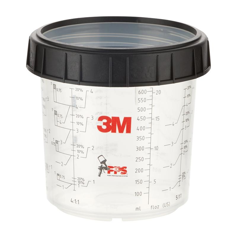 3M™ PPS™ ekstern kop med skruering, standard, 650 ml, 16001 | Pakke (1 sæt)