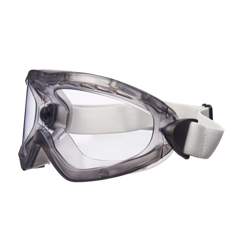 3M™ Full Vision sikkerhedsbriller serie 2890, indirekte ventilation, anti-dug-belægning, klar acetatlinse, 2890A | Pakke (1 stk)