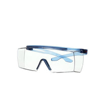 3M™ SecureFit™ 3700-overbriller, blå stænger, anti-ridsebelægning + (K), klar linse, SF3701ASP-BLU-EU, 20 pr. pakke | Pakke (1 stk)
