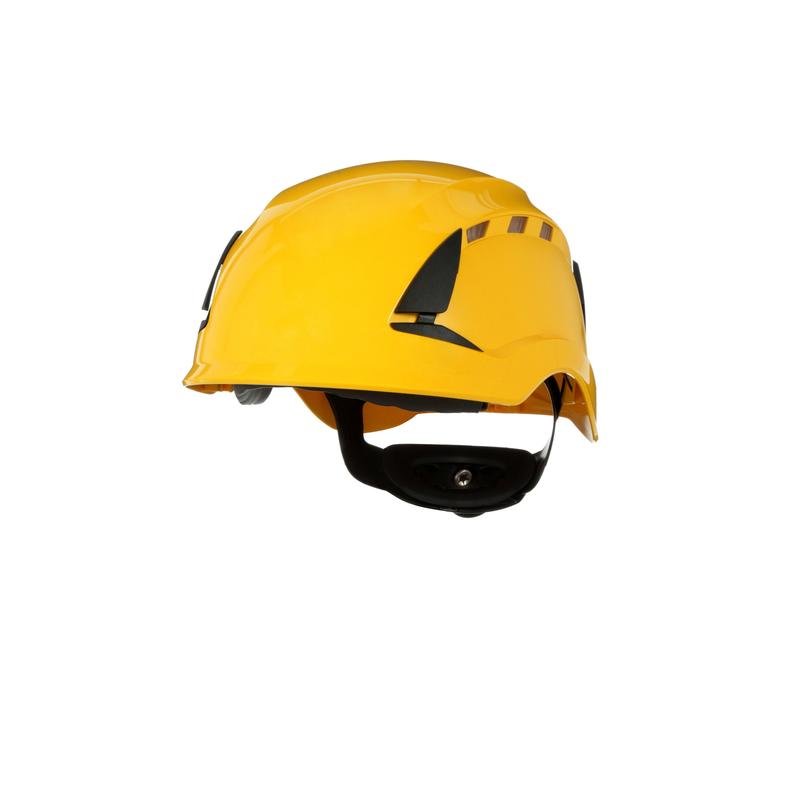 3M™ SecureFit™ beskyttelseshjelm X5500, ventileret, CE, gul, X5502V-CE | Pakke (1 stk)