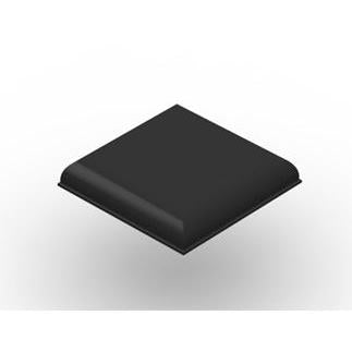 3M™ Bumpon™ SJ5705 elastisk kofanger, sort, 32,4 x 6,4 mm, selvklæbende naturgummi R-30 | Pakke (1 stk)