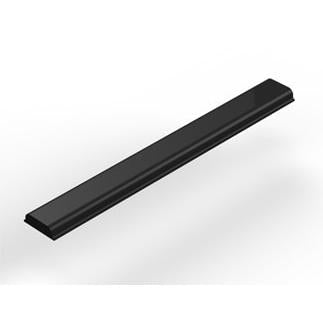 3M™ Bumpon™ SJ5510 elastisk bufferrulle, sort, 12,7 mm x 15,2 m, 3,8 mm, klæbende naturgummi R-30 | Pakke (1 rulle)