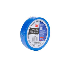 3M™ blød PVC-tape 471, blå, 9 mm x 33 m, 0,14 mm, individuelt pakket | Pakke (1 rulle)