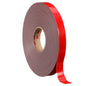 3M™ VHB™ selvklæbende tape 4611F, grå, 19 mm x 3 m, 1,1 mm, kort rulle | Pakke (1 rulle)