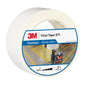 3M™ blød PVC-tape 471, hvid, 50 mm x 33 m, 0,14 mm, individuelt pakket | Pakke (1 rulle)