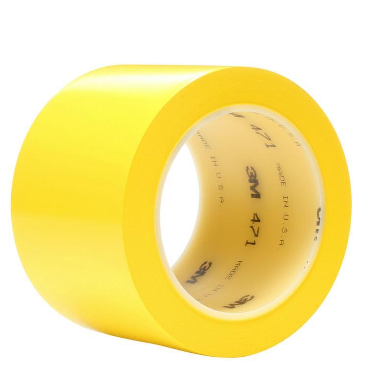 3M™ blød PVC-tape 471, gul