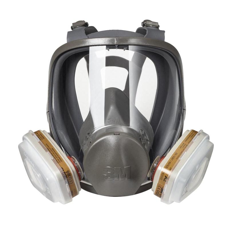 3M™ genanvendelig respirator helmaske, A2P3 R-filter, stor maske 50649 | Pakke (1 stk)