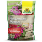 Ein 1,75-kg-Sack Neudorff Shop Azet HortensienDünger, ein natürlicher Dünger für Gartenhortensien, mit einer Verpackung mit rosa und weißen Blüten und deutschem Text.