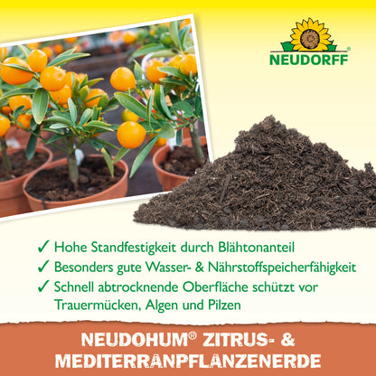 NeudoHum Citrus & Middelhavsplanter Jord