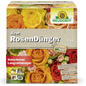En 5 kg kasse Neudorff Shop Azet RosenGødning viser billeder af gule, orange og røde blomstrende roser. Naturlig og organisk, tilbyder det langvarig næring til dine roser.