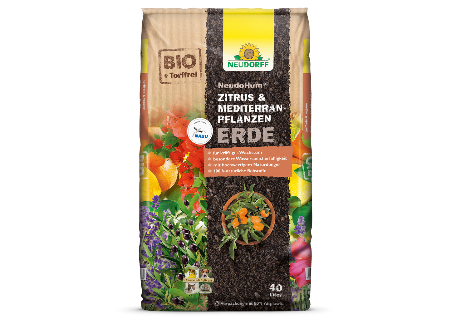NeudoHum Citrus & Middelhavsplanter Jord