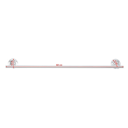 tesa Luup Handtuchhalter zum Kleben, inkl. Befestigungsset, 60cm – Abmessungen