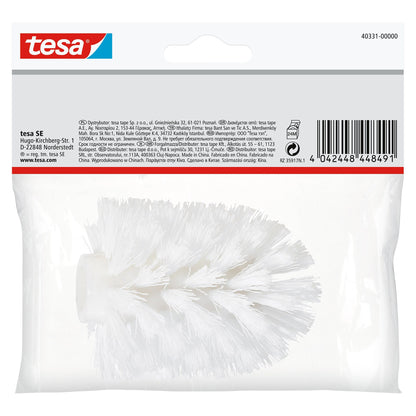 tesa Ersatzkopf für Toilettenbürste Weiß, Deluxxe, Elegaant, Exxcellent, Ekkro, Hukk, Klaam, Loxx, Luup oder Smooz