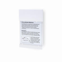 Vægholder, Dracula, vægholder uden tryk (hvid), universal | Pakke (1 stk)