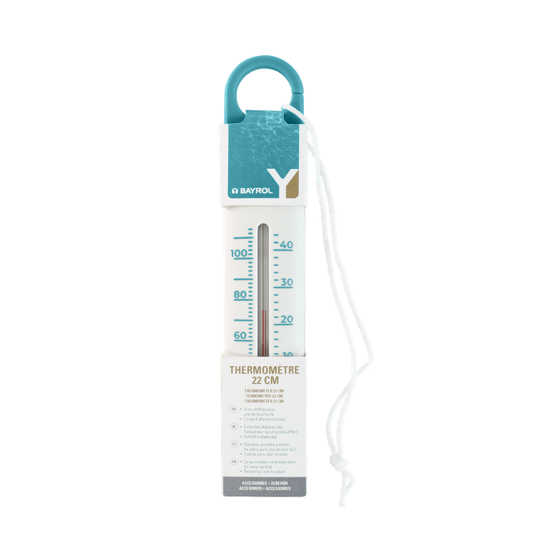 BAYROL termometer 22 cm | Pakke (1 stk)