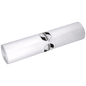 En rulle gennemsigtige DEISS 49002 affaldsposer (700x1100x0,018 mm, 50 stykker) fra EMIL DEISS KG (GmbH + Co.), ideel til affaldshåndtering, på hvid baggrund.