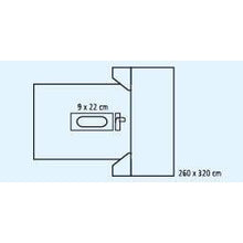 FD PP mave/hvirvler Stof sk 260x320* 9x22* crepe skud | Pakke (7 stk.)