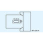 FD PP mave/hvirvler Stof sk 260x320* 9x22* crepe skud | Pakke (7 stk.)