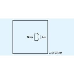 FD PP ENT/MKG klud sk 225x235* 10x18* crepe skud | Pakke (8 stk.)