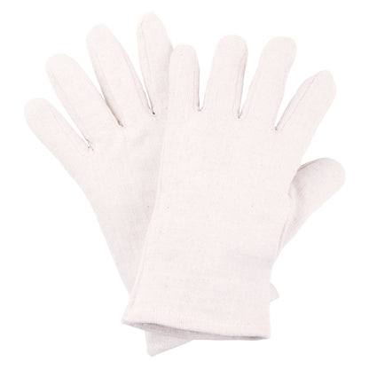 NITRAS bomuldsjersey handsker, naturlig bomuldsjersey | Pakke (12 par)