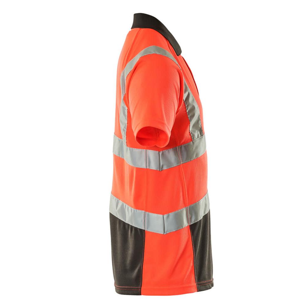 MASCOT® Anadia poloshirt, hi-vis rød/mørk antracit
