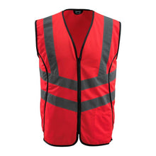 MASCOT® Wingate trafikvest, hi-vis rød
