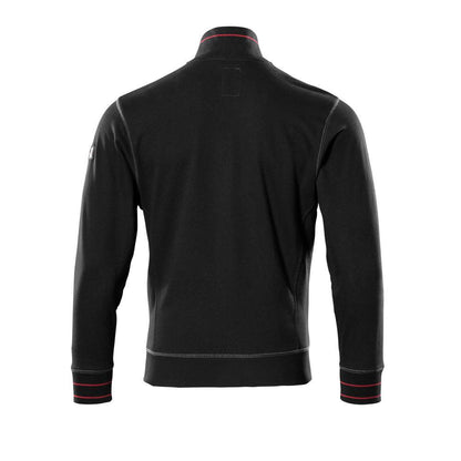 MASCOT® Chania sweatshirt med lynlås, sort