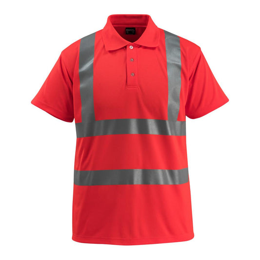 MASCOT® Bowen poloshirt, hi-vis rød