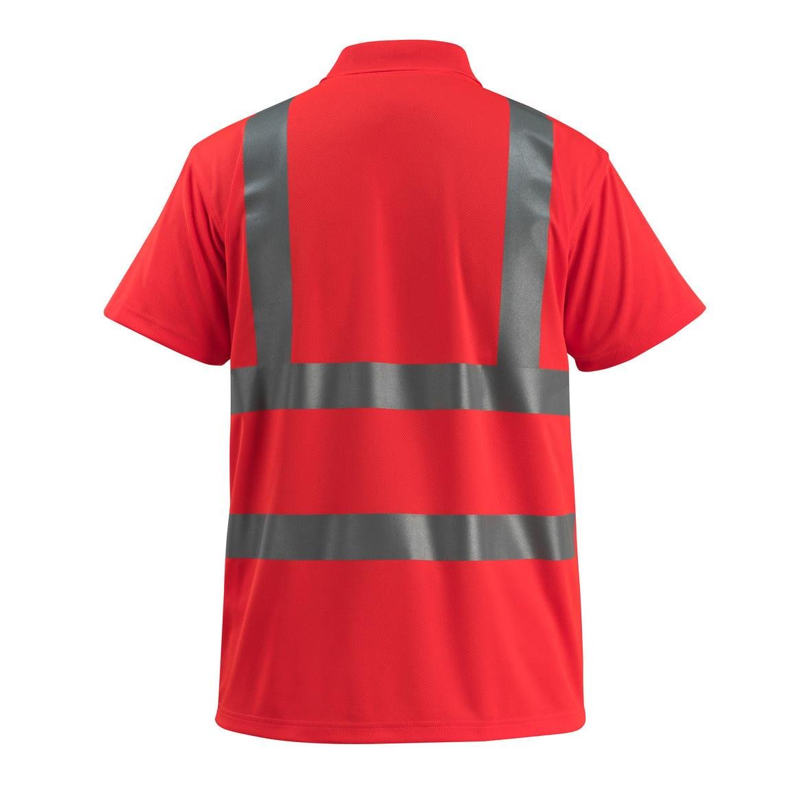 MASCOT® Bowen poloshirt, hi-vis rød