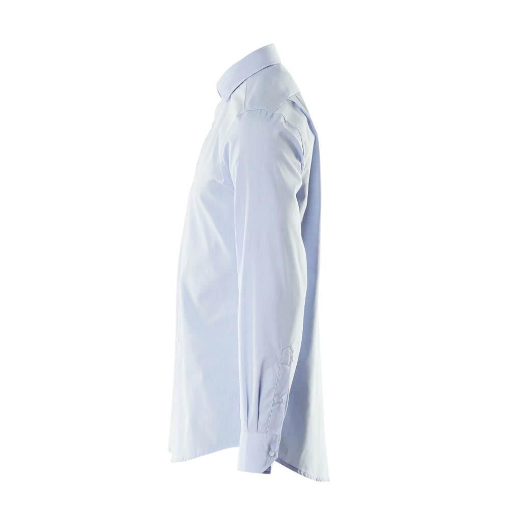 Poplin skjorte, moderne pasform, lyseblå