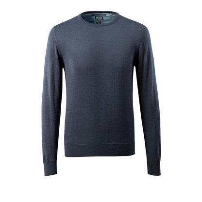Strikket sweater rund hals strikket sweater